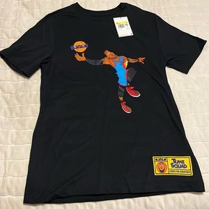 Nike Space Jam Dri-Fit tee shirt.